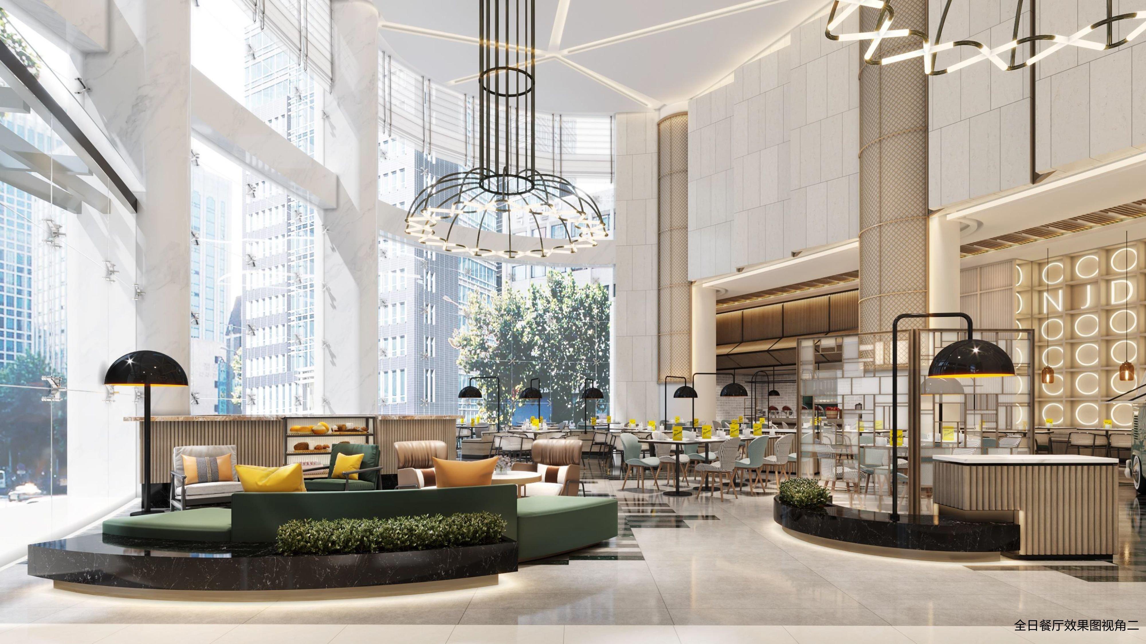 Holiday Inn Shanghai Nanjing Road By Ihg Exterior photo The lobby of the hotel
